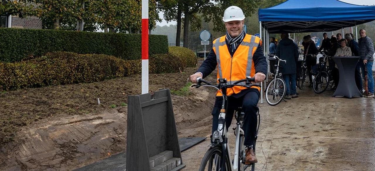 Opening waterweg