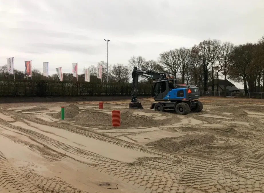 Parkeerplaats FC Horst