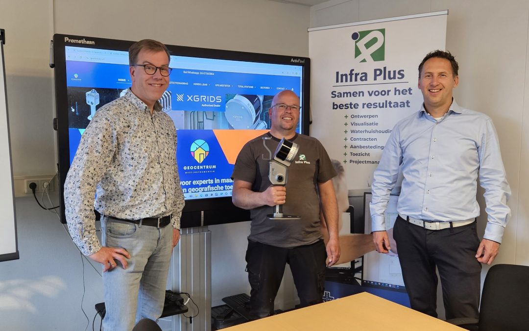 Wij investeren in geavanceerde XGRIDS LiDAR-technologie
